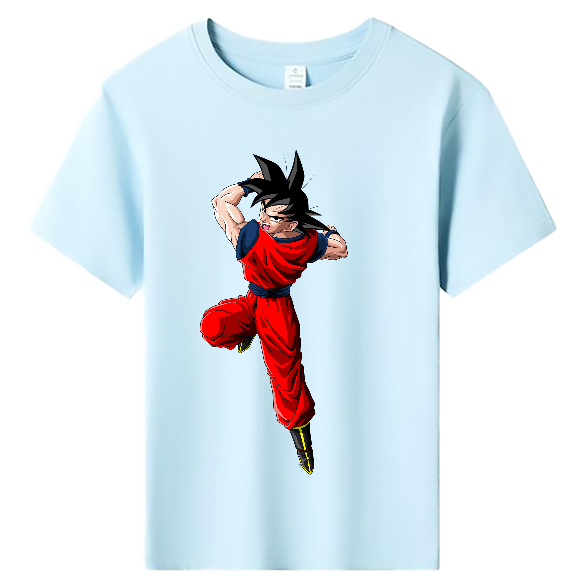 （画像用） ドラゴンボール 孫悟空（そん ごくう）Son Goku カカロット DRAGON BALL Kakarotto 綿100％キッズTシャツ（フロントプリント）